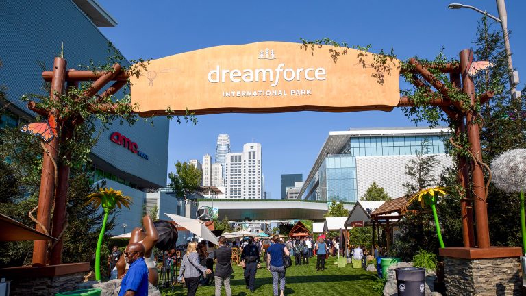 Dreamforce 2021, Salesforce.com's user and developer conference, is held at the Moscone Convention Center in San Francisco from September 21-22, 2021. (© Photo by Jakub Mosur Photography)