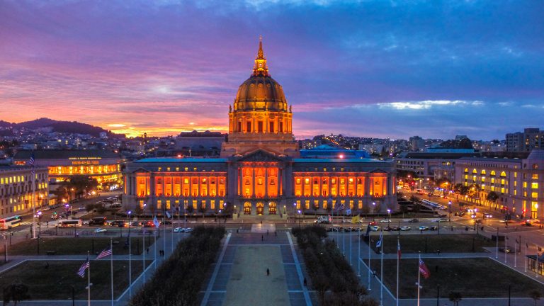San Francisco City Hall Interior - Ballet gala