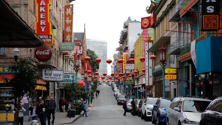 Grant Avenue in San Francisco's Chinatown