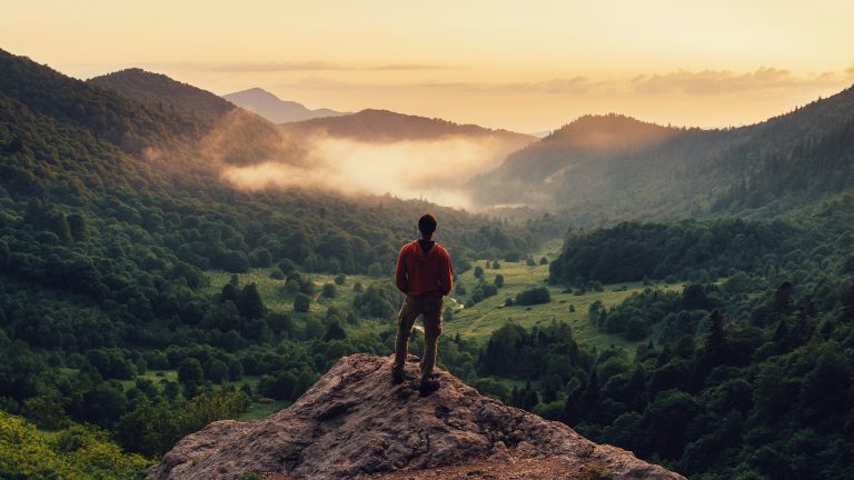 Man on Mountain - SPH